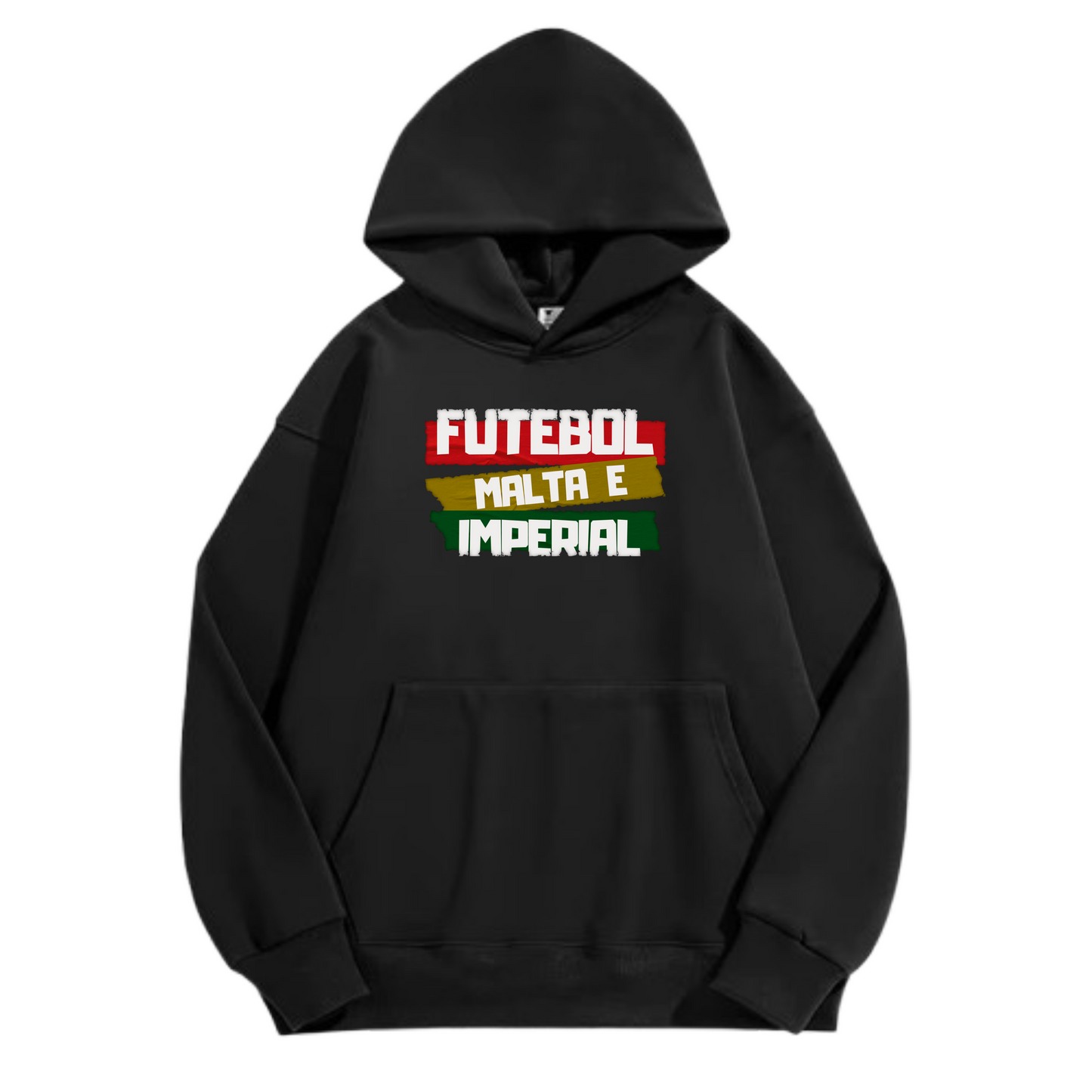 HOODIE PRETO COM FORRO POLAR