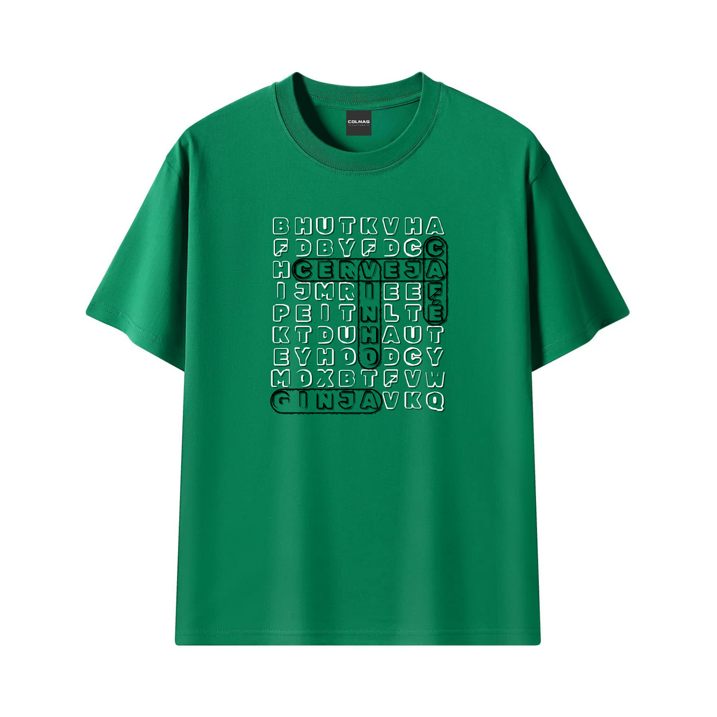 T-SHIRT VERDE - CROSSWORD