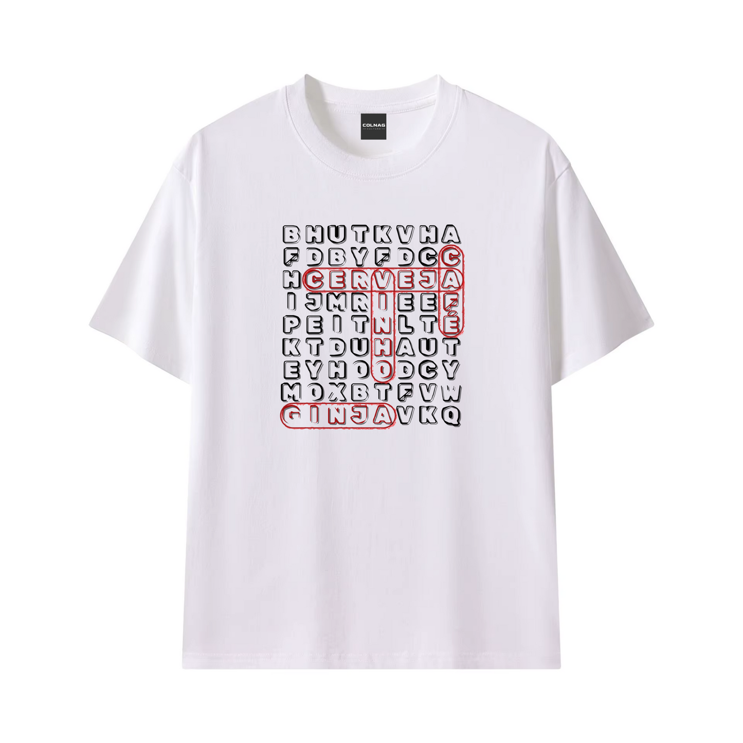 T-SHIRT BRANCO - CROSSWORD