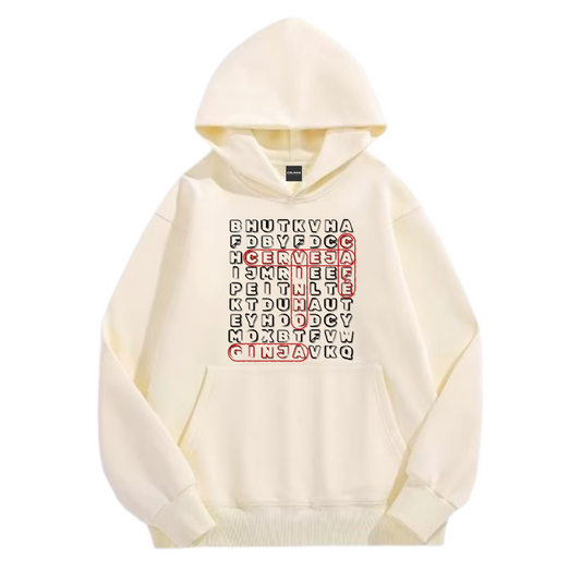 HOODIE BEGE COM FORRO POLAR