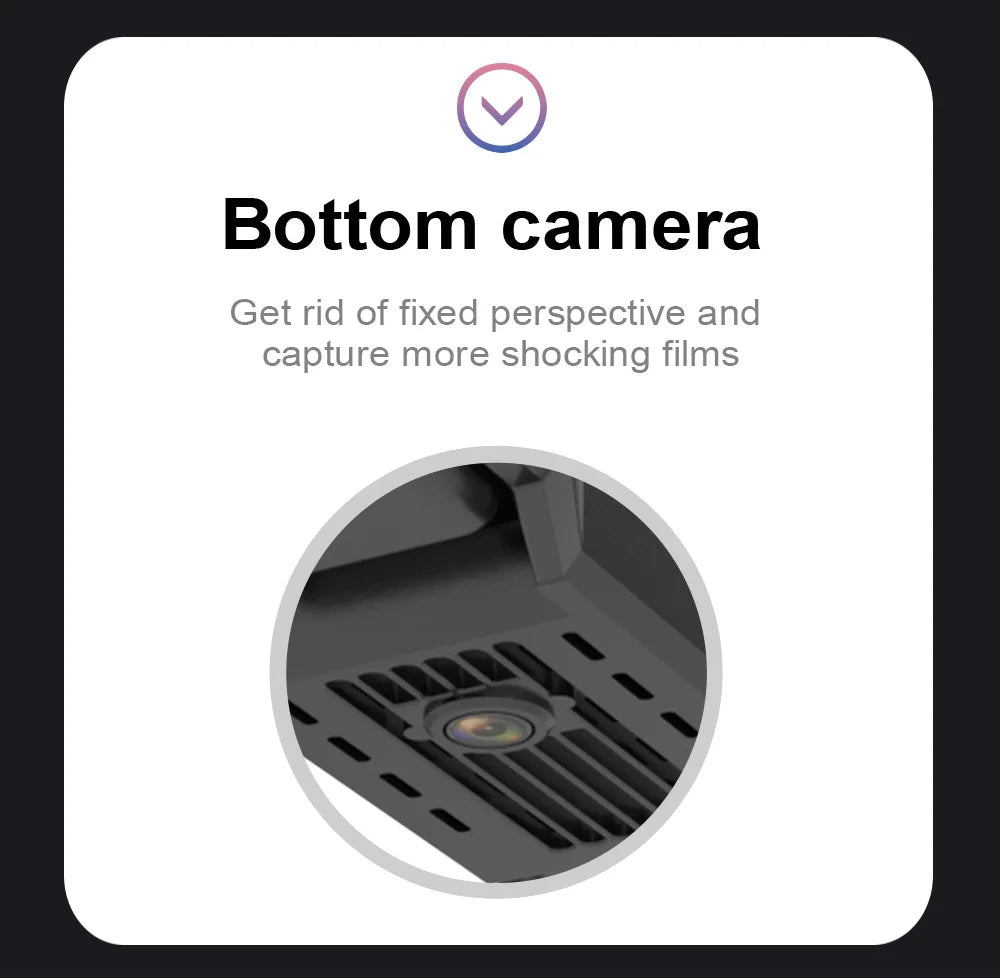 Drone E99 Pro 4K HD com Câmara Dupla – Dobrável, WiFi FPV e Fácil de Controlar