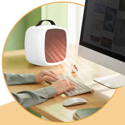 Aquecedor Portátil 500W – Baixo consumo, Silencioso e de Aquecimento Rápido