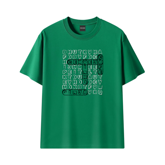 T-SHIRT VERDE - CROSSWORD